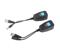 OEBUAFI Transceptor Balun de Vídeo CCTV Pasivo con Conector RJ45, Compatible con HD-CVI/HD-TVI/-AHD, para Inmunidad Al Ruido, 1 par para de Seguridad CCTV