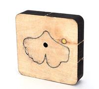 OEBUAFI Troquel de Corte Artesanal de Cuero, Plantilla de Molde de Cuchillo Perforador de Cuero de Hierro para Herramienta Hecha a Mano de Bricolaje, con 8 Patrones Opcionales para (G-06)