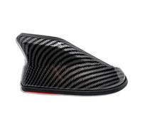 OEDHYDRG Antena Estilo Aleta tiburón para Audi Q5 Q5L II (FY) 2016 2017 2018 2019 2020 2021 2022 2023 2024, Recepción Señal Radio Impermeable dtiburón Antena,Carbon Fiber Black