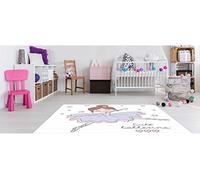 Oedim Alfombra Infantil Bailarina PVC 95 cm x 165 cm| Moqueta Adulto PVC | Suelo vinilico para Adultos