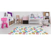 Oedim - Alfombra Infantil Coches PVC 95 cm x 200 cm | Moqueta Adulto PVC | Suelo vinilico para Adultos