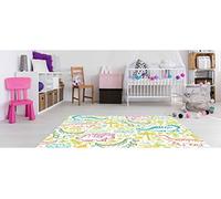 Oedim Alfombra Infantil Dinosaurios PVC 95 cm x 165 cm| Moqueta Adulto PVC | Suelo vinilico para Adultos