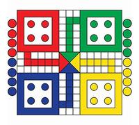 Oedim Alfombra Infantil Parchis PVC 133 cm x 133 cm| Esterilla Infantil PVC | Suelo vinílico para niños | Parchís