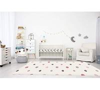 Oedim Alfombra Infantil Puntitos para Habitaciones PVC | 95 x 165 cm | Moqueta PVC | Suelo vinílico | Decoración del Hogar | Suelo Sintasol | Suelo de Protección Infantil |