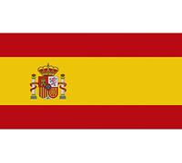 Oedim Bandera de España 85x150cm | Reforzada y con Pespuntes | Bandera de España con 4 Ojales Metálicos y Resistente al Agua