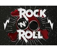 Oedim Bandera Rock and Roll 100x70cm | Reforzada y con Pespuntes | Impresión Frontal