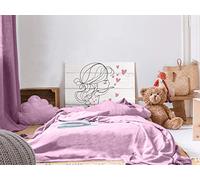 Oedim Cabecero Cama Infantil PVC Impresión Digital sin Relieve Imitación Beso Niña 115 x 60 cm | Disponible en Varias Medidas | Cabecero Ligero, Elegante, Resistente y Económico