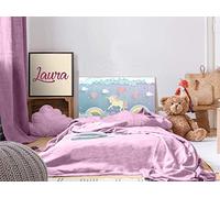 Oedim Cabecero Cama Pegasus Infantil Unicornio Color 100x60cm | Disponible en Varias Medidas | Cabecero Ligero, Elegante, Resistente y Económico