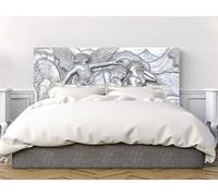 Oedim Cabecero Cama PVC Adan y Eva 150x60cm | Disponible en Varias Medidas | Cabecero Ligero, Elegante, Resistente y Económico