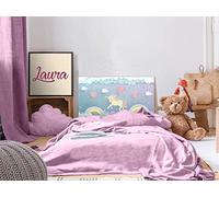 Oedim - Cabecero Cama PVC Infantil Unicornio 115x60cm | Disponible en Varias Medidas | Cabecero Ligero, Elegante, Resistente y Económico
