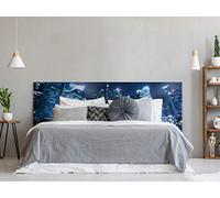 Oedim Cabecero Cama PVC Nocturno Urbano | Varias Medidas 150x60cm | Fácil colocación | Decoración Habitación | Motivos paisajísticos | Naturaleza | Urbes | Multicolor | Diseño Profesional