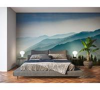 Oedim Fotomural Vinilo Adhesivo Paisaje Montañas, Vinilo Adhesivo Decorativo para Habitaciones, decoración para Paredes, Vinilo Adhesivo