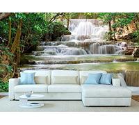 Oedim Fotomural Vinilo Cascada | Fotomurales | Decorativo | Vinilo Premium | 100x70cm | para la decoración de comedores, Salones |