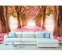Oedim Fotomural Vinilo Decorativo | Paisaje Rosas | 400 x 300 cm | Decoración para comedores, Salones, Habitaciones