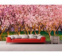 Oedim Fotomural Vinilo para Pared Almendros en Flor | Fotomural para Paredes | Mural | Vinilo Decorativo | Varias Medidas 400 x 300 cm | Decoración comedores, Salones, Habitaciones...