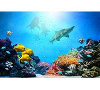 Oedim - Fotomural Vinilo para Pared Peces | 400 x 300 cm | Salones