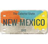 Oedim Matricula Decorativa 30,00 cm x 15,00 cm New Mexico | Decoración Pared | Aluminio 3 mm Resistente