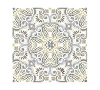 Oedim Pack 30 Vinilos Adhesivos para Suelo Imitación Azulejos Amarillos, 40x40cm, Vinilo Ecológico, Vinilo mate, Autoadhesivos para Decorar o Renovar el suelo