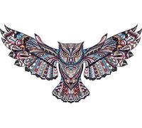 Oedim Pack 5 Pegatinas Coche Buho Colorido 18,5 x 9 cm | Adhesivo de Fácil Colocación | Pegatina para Coche Económica y Resistente