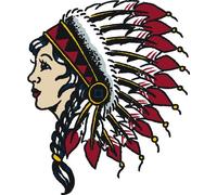 Oedim Pack 5 Pegatinas Coche Mujer India 10 x 10 cm | Adhesivo de Fácil Colocación | Pegatina para Coche Económica y Resistente