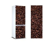 Oedim Pegatinas 3D Vinilo para Frigorifico Granos de café | Varias Medidas 185x70cm | Adhesivo Resistente y de Facil Aplicación | Pegatina Adhesiva Decorativa de Diseño Elegante