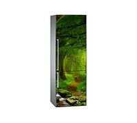 Oedim Pegatinas Vinilo para Frigorífico Sendero Selva | 185x70cm | Adhesivo Resistente | Pegatina Adhesiva Decorativa de Diseño Elegante