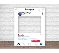 Oedim Photocall Instagram 2019 Personalizado, 80x100cm, Eventos o Celebraciones puntuales, Ventana Troquelada, Photocall Divertido