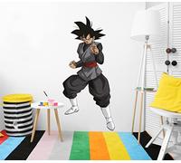 Oedim Vinilo de Pared Tamaño Real Dragon Ball Super Goku Black, Producto Oficial, 59x130cm, Vinilo para Paredes, DBS