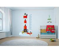 Oedim Vinilo Decorativo Pared Faro | Varias Medidas 84x144cm | Adhesivo Resistente y de Fácil Aplicación | Multicolor | Pegatina Adhesiva Decorativa de Diseño Elegante