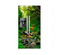 Oedim Vinilo Frigorífico Americano Sendero y Rio Bosque | 91X176cm | Varias Medidas | Pegatinas de Nevera Económicas y Elegantes | Vinilo Nevera