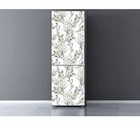 Oedim Vinilo para Frigorífico Ramas Secas 200x60cm, Vinilo Premium | Adhesivo Resistente y de Fácil Aplicación | Pegatina Adhesiva Decorativa de Diseño Elegante