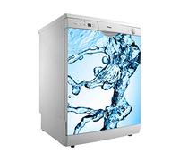 Oedim Vinilo para Lavavajillas Agua agitadas | Varias Medidas 50 x 65 cm | Adhesivo Resistente y de Fácil Aplicación | Pegatina Adhesiva Decorativa de Diseño Elegante