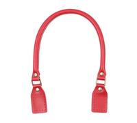 OEFNOCLKG 2 uds., Sujetadores for Bolsos con asa de Cuero, bolígrafos, Asas de Repuesto, Banda, cinturón, Accesorios Hechos a Mano(50cm-Red)