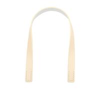 OEFNOCLKG Compatible con 2 uds. Asas de Cuero de Vaca de 50cm, Bolsos de Hombro duraderos, asa de cinturón Desmontable(Beige)