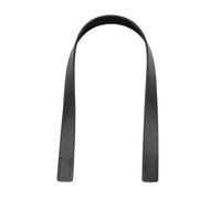 OEFNOCLKG Compatible con 2 uds. Asas de Cuero de Vaca de 50cm, Bolsos de Hombro duraderos, asa de cinturón Desmontable(Black)