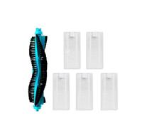 OEFNOCLKG Compatible con Cecotec Conga 1890 3390 3590 3790 4090 4490 4690 5090 5490 6090 Robot Aspirador Cepillo Lateral Principal Filtro HEPA Mopa Pieza(Clear)