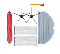 OEFNOCLKG Compatible con Xiaomi S7 MaxV/Plus/Ultra, G10S / G10S-Pro, Bolsas de Filtro, Cepillo Lateral/Principal, Cubierta, Trapos y Piezas de aspiradora.(Set17)