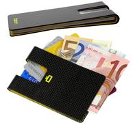 Ögon Auténtico Carbono Clip Estuche Crédito Ec Tarjetero Ogon Card Case Holder