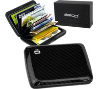 ÖGON Cartera De Tarjetas De Crédito De Carbono Real Hecha En Francia