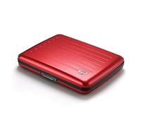 Cartera de Aluminio, Gran Capacidad con Cierre metálico, protección RFID contra el fraude y la desmagnetización, Modelo Smart Case Oslo Large