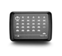 ÖGON -DESIGNS- Tarjetero de aluminio con cierre de metal, protección RFID contra el fraude y la desmagnetización, billetera compacta, modelo Smart Case Oslo, talla única, Minimalista