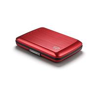 OGON Cartera de Aluminio - Smart Case V2 - Fácil Almacenamiento - Tarjetero Protección RFID - Capacidad 10 Tarjetas y Billetes