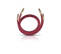 Oehlbach NF 14 Master Set - Cable audio (2 x 1.0 m), Burdeos