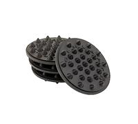 Oehlbach 55138 - Pack de piezas antivibraciones para altavoces (4 unidades, 53 mm), negro
