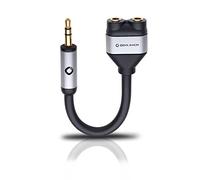 Oehlbach 60021 - Cable de conector Jack, negro