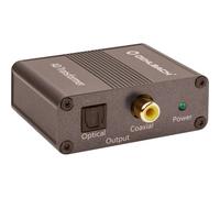 OEHLBACH AD Transformer - Convertidor de señal de audio estéreo analógico a digital (RCA RCA a coaxial RCA SPDIF Toslink - 24 bits 96 kHz) totalmente de metal