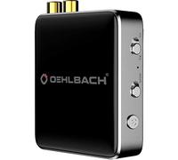OEHLBACH BTR Evolution 5.0 - Transmisor y Receptor de Alta fidelidad con Bluetooth Dual Pairing Adapter 2 en 1, High End Wireless Emisor/Receptor con aptX HD y Baja latencia, Color Plateado