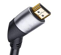 OEHLBACH Easy Connect UHD Ultra High Speed HDMI-Kabel - (48 Gbit/s, 8K 60Hz, 4320p, 4K 120Hz, Dolby Vision, Dynamic HDR 10+, 21:9, 3D, VRR, eARC) - 2m schwarz