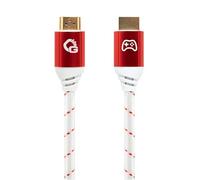 OEHLBACH GAMING New Game Red Cable HDMI 2.1b Ultra High Speed 5m Blanco