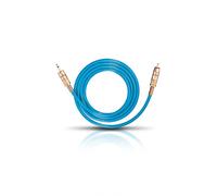 Oehlbach NF 113 DI 150 - Cable RCA de audio digital - Cable coaxial S/PDIF de alta calidad, Blindaje múltiple, 75 ohmios, 1,50 m, color azul